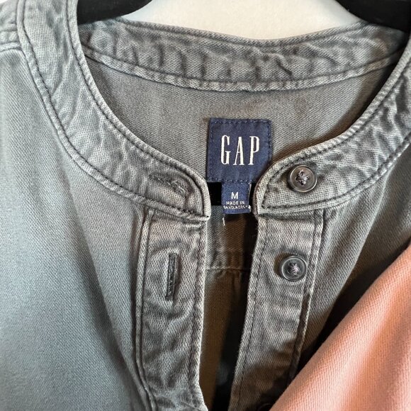 Bundle Gap Womens Short Sleeve Tunic Dresses Henley Neck Cotton Multiple Colors - Picture 11 of 15